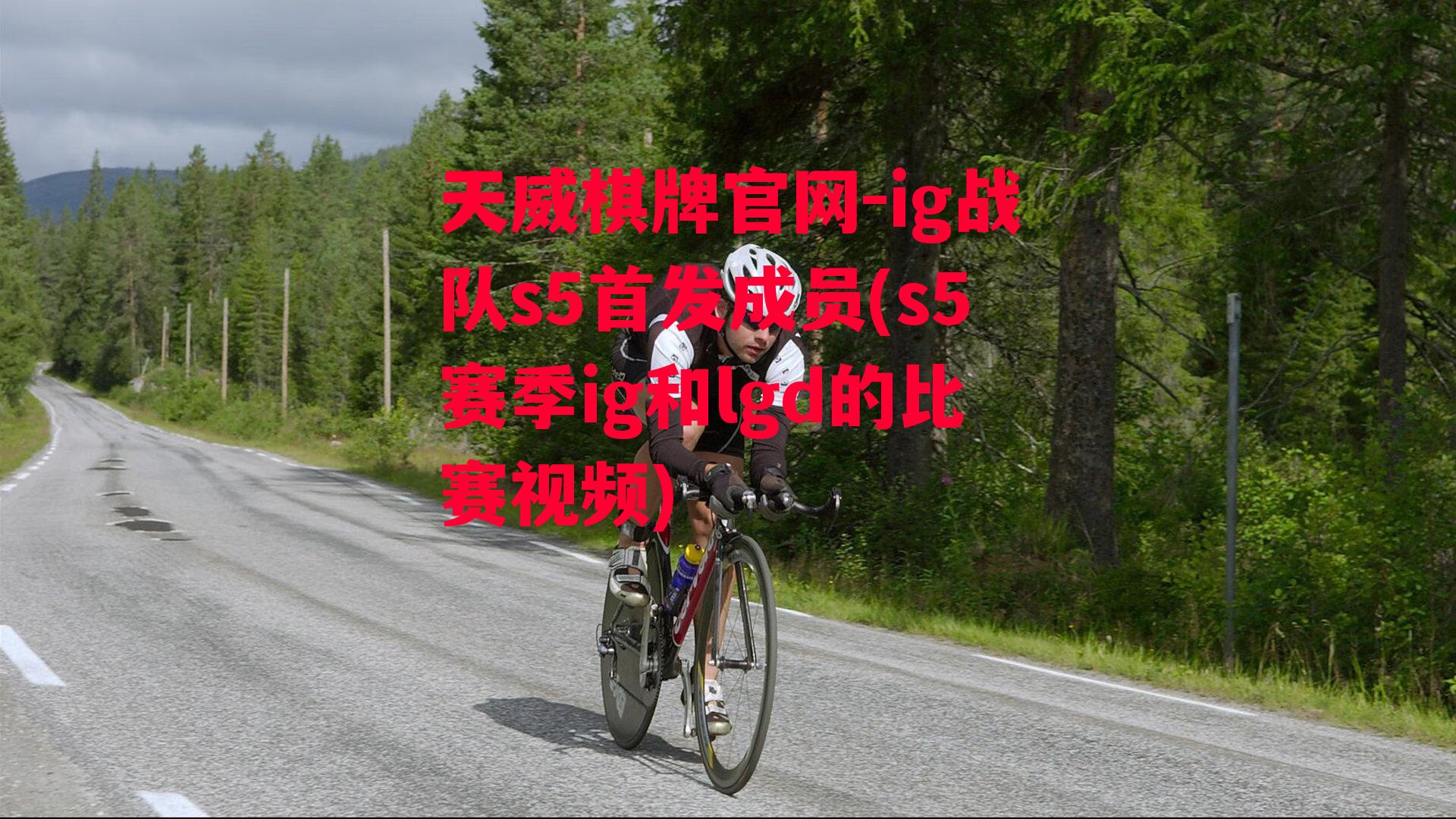 ig战队s5首发成员(s5赛季ig和lgd的比赛视频)